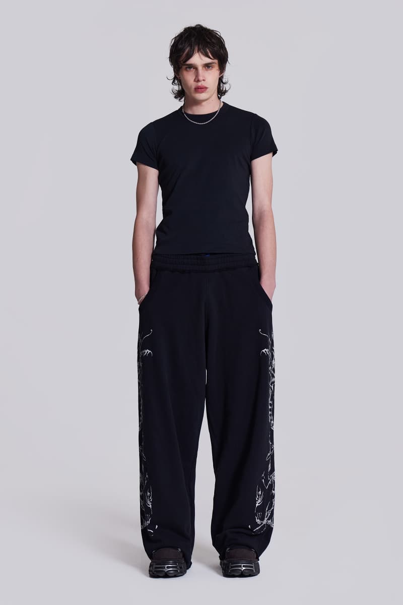 Jaded London Flash Baggy Monster Joggers Black