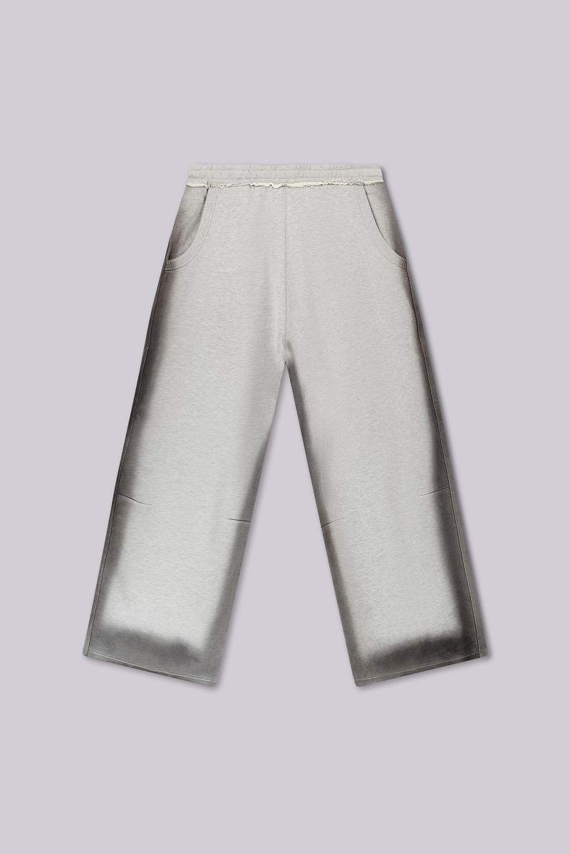 jaded london Glare Baggy Monster Joggers Grey