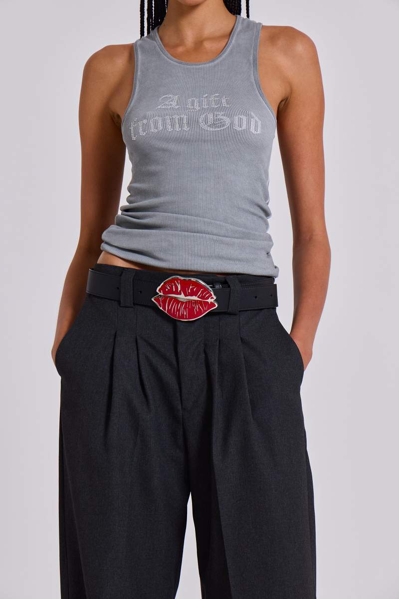 Jaded London Goliath Charcoal Suit Pants Charcoal