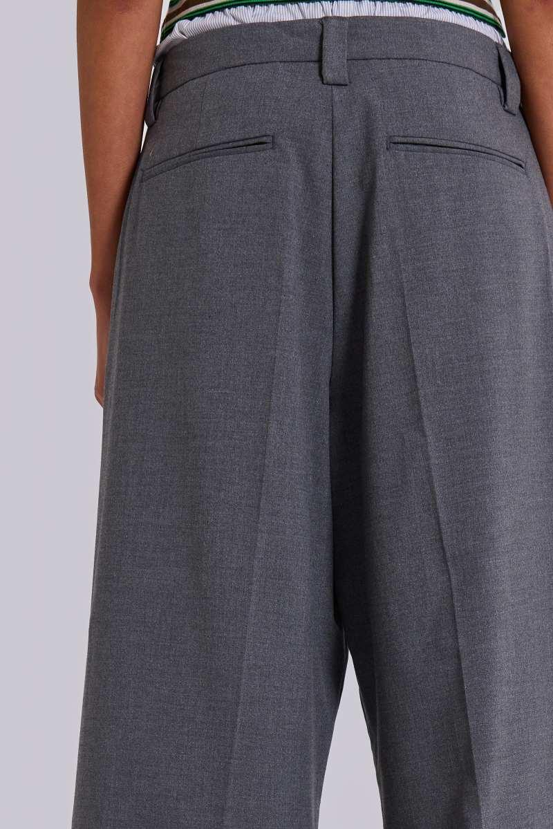 Jaded London Goliath Grey Suit Pants Grey