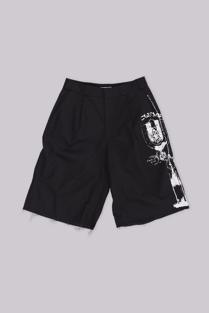 jaded london Grave XL Goliath Shorts Black