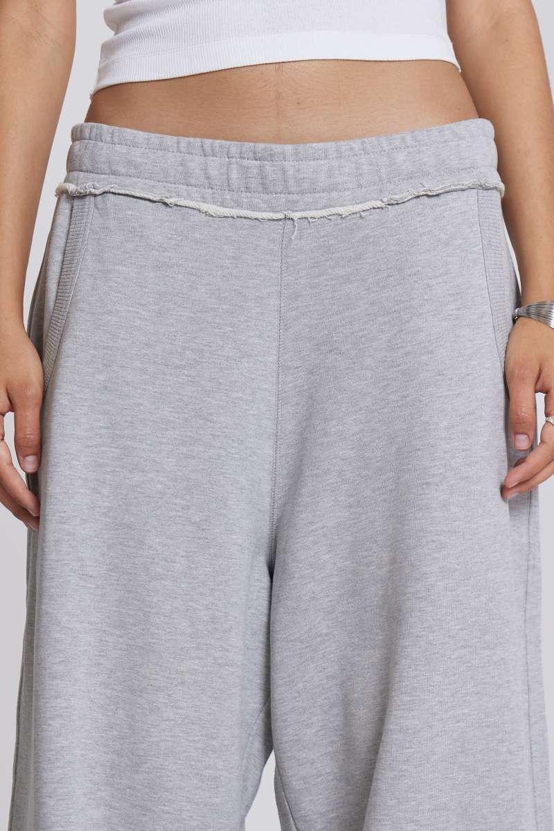 Jaded London Grey Marl Baggy Monster Joggers Grey