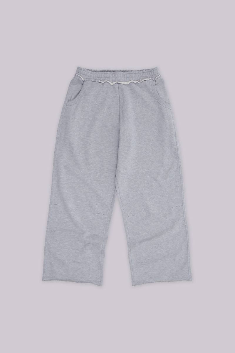 jaded london Grey Marl Baggy Monster Joggers Grey