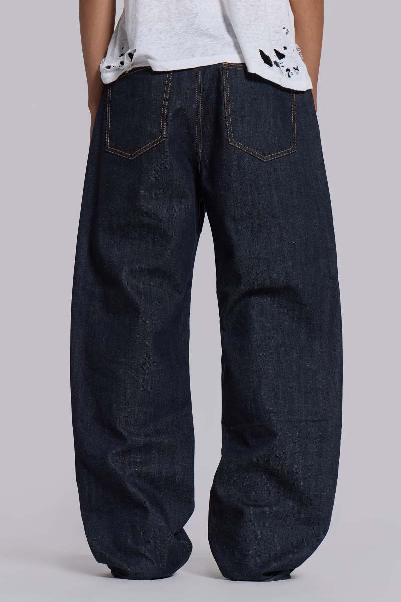 Jaded London Indigo Axis Jeans Blue