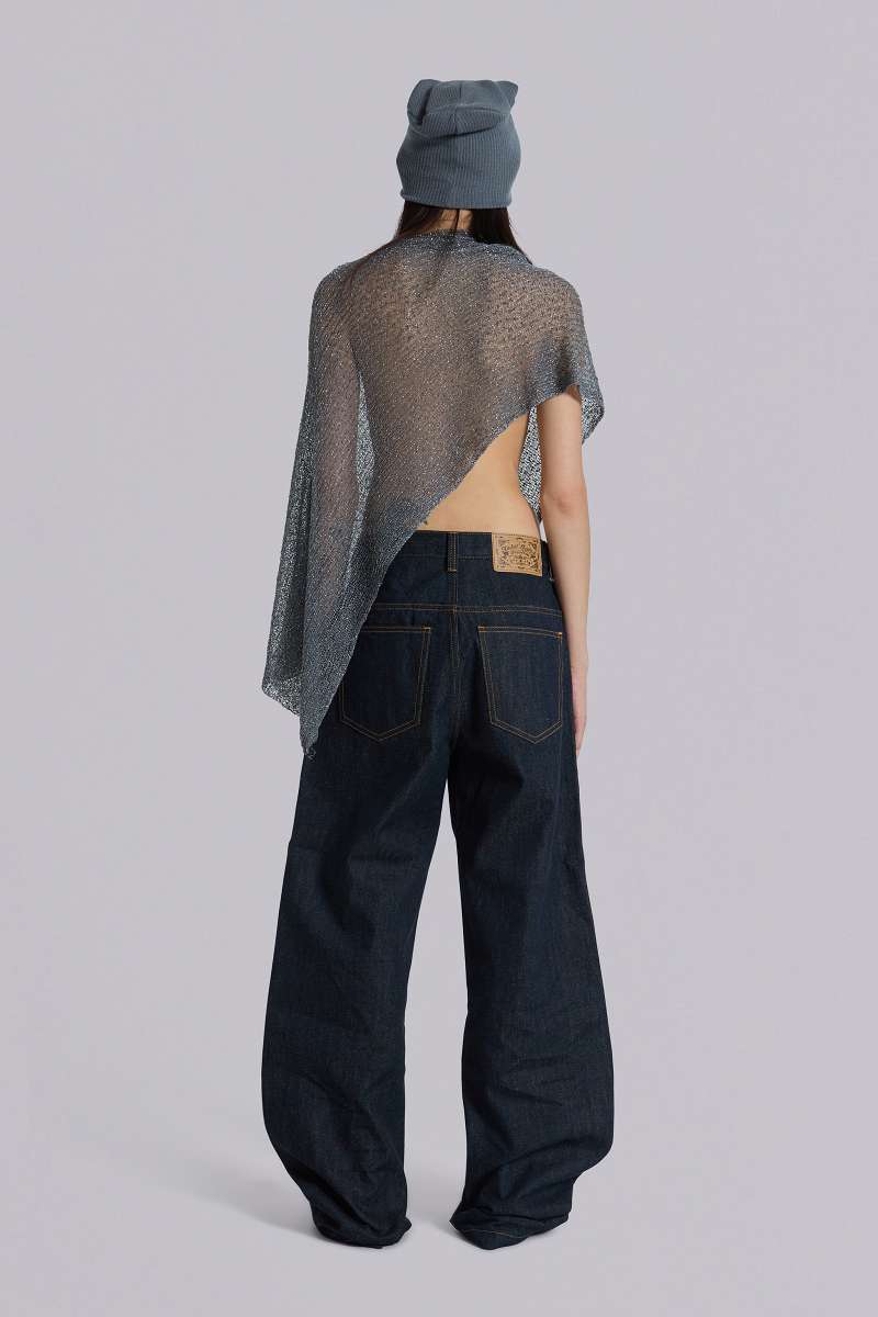 Jaded London Indigo Axis Jeans Blue