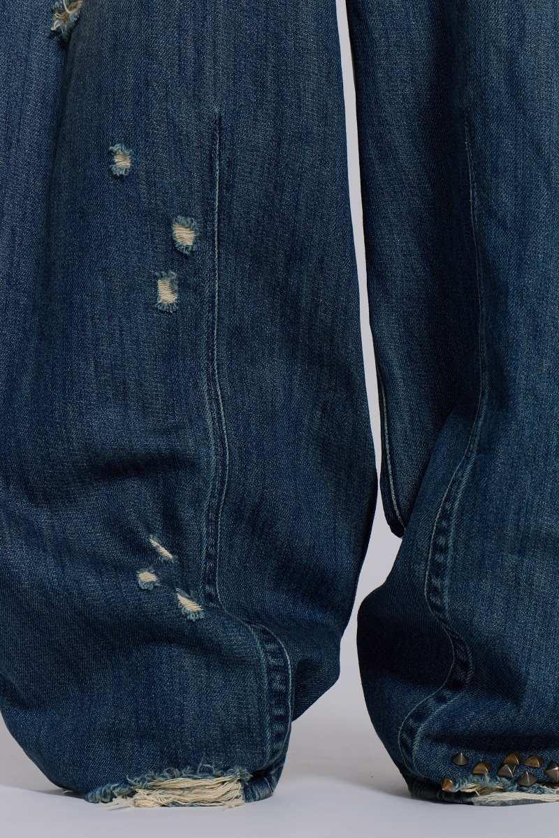 Jaded London Jewel XL Colossus Jeans Blue