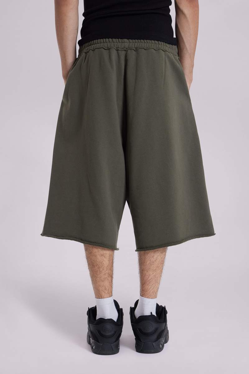 Jaded London Khaki Monster Shorts Khaki