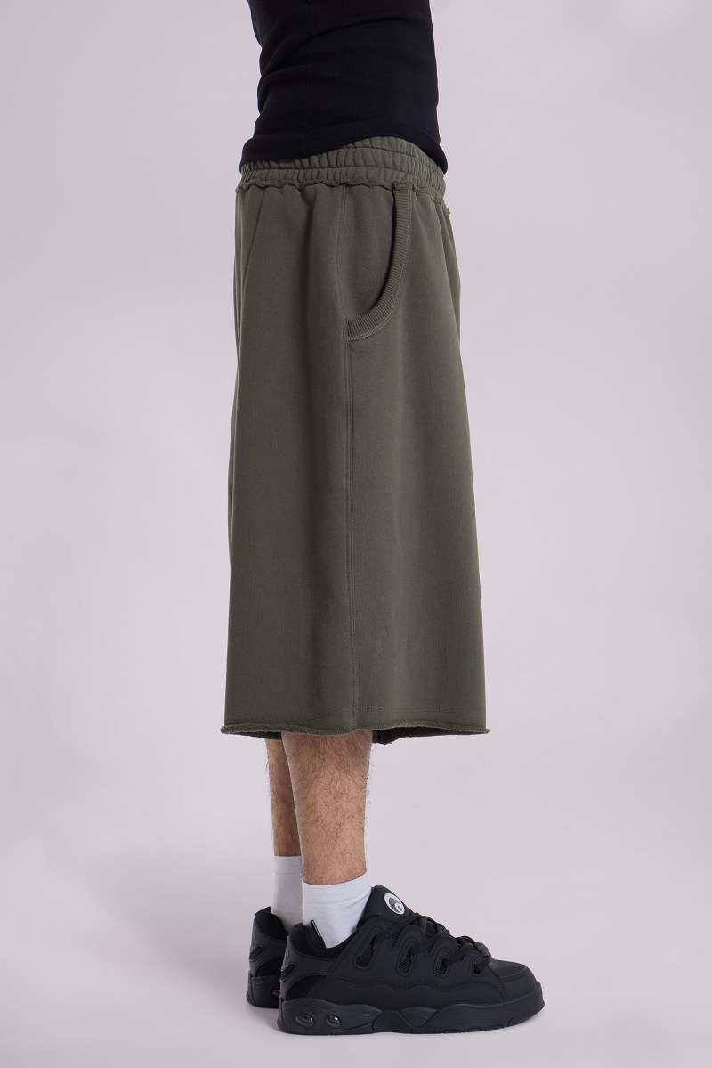 Jaded London Khaki Monster Shorts Khaki