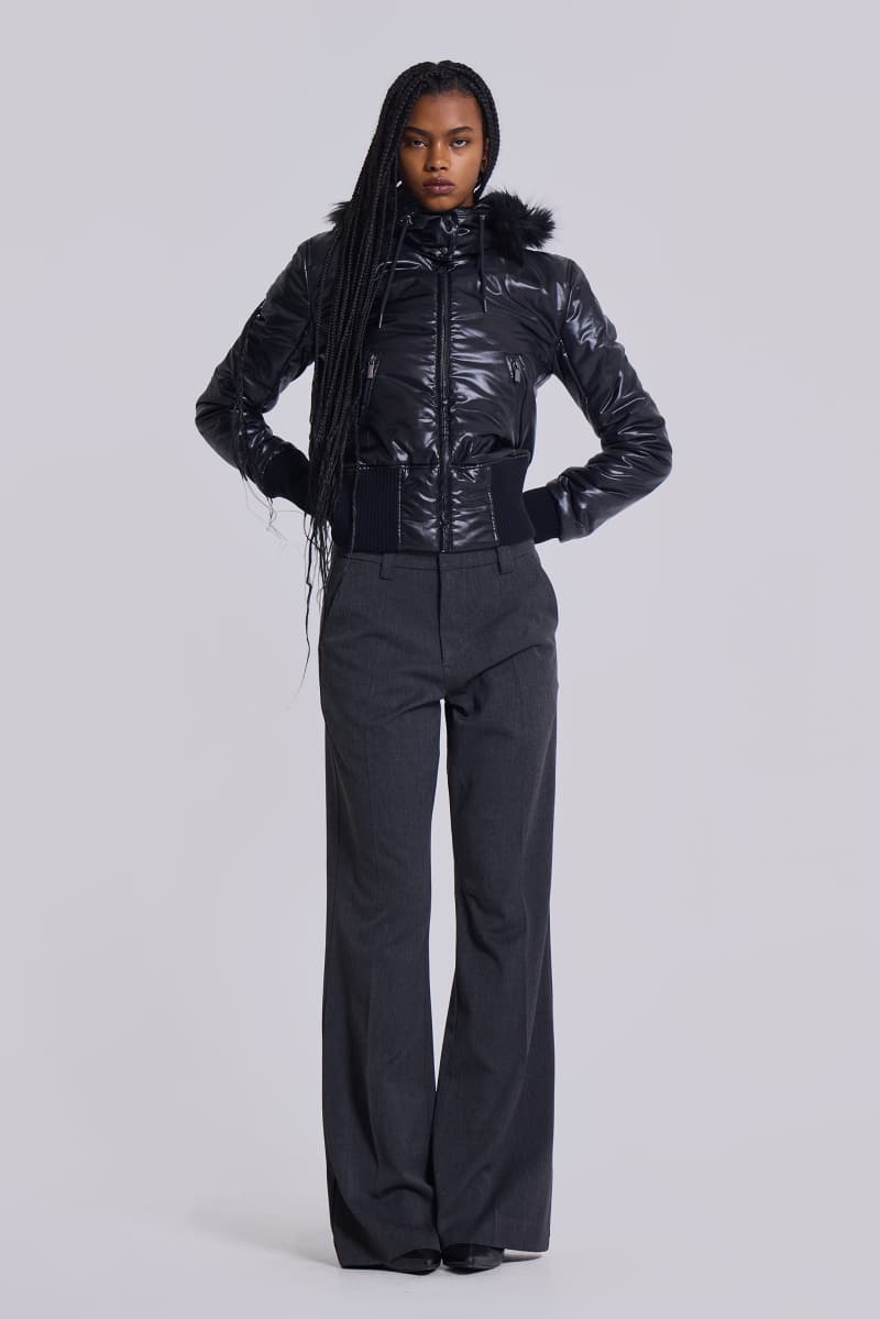 Jaded London Mercury Puffer Jacket Black