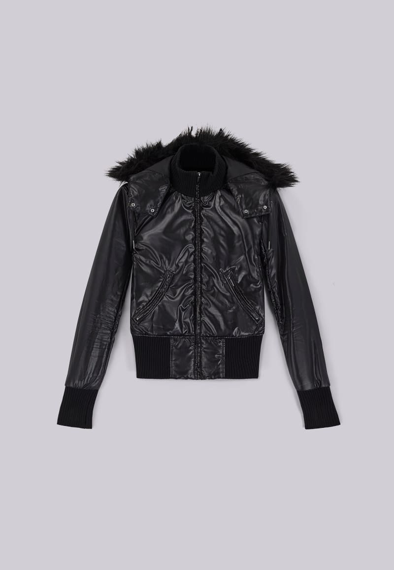 jaded london Mercury Puffer Jacket Black