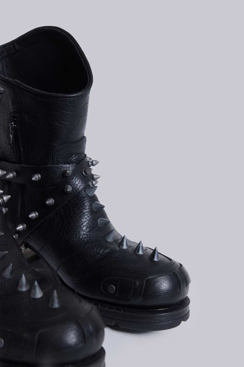 Jaded London Mohawk Boots Black