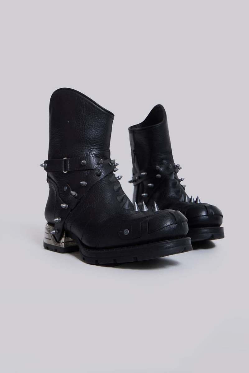 Jaded London Mohawk Boots Black