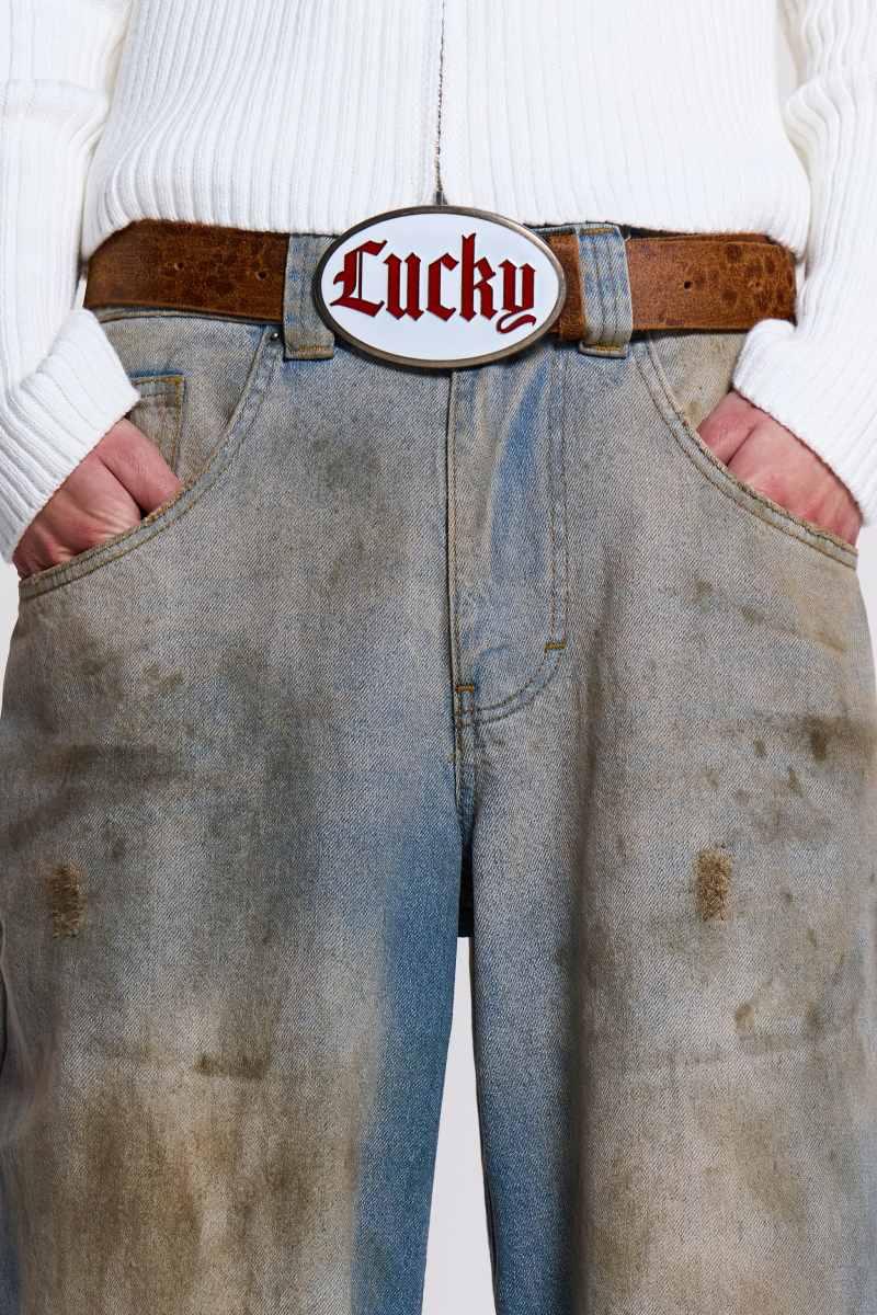 Jaded London Mud Wash Colossus Jeans Blue