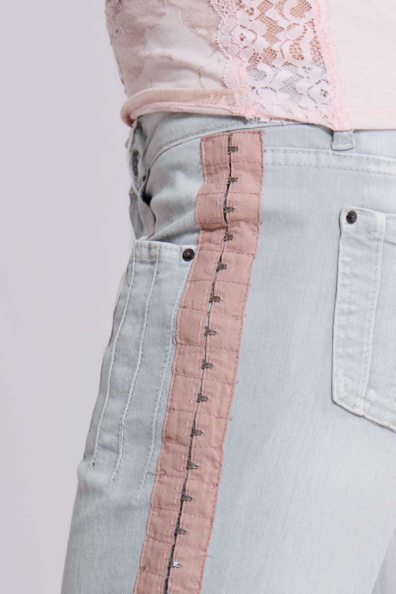 Jaded London Nadia Bootcut Cooper Jeans Blue