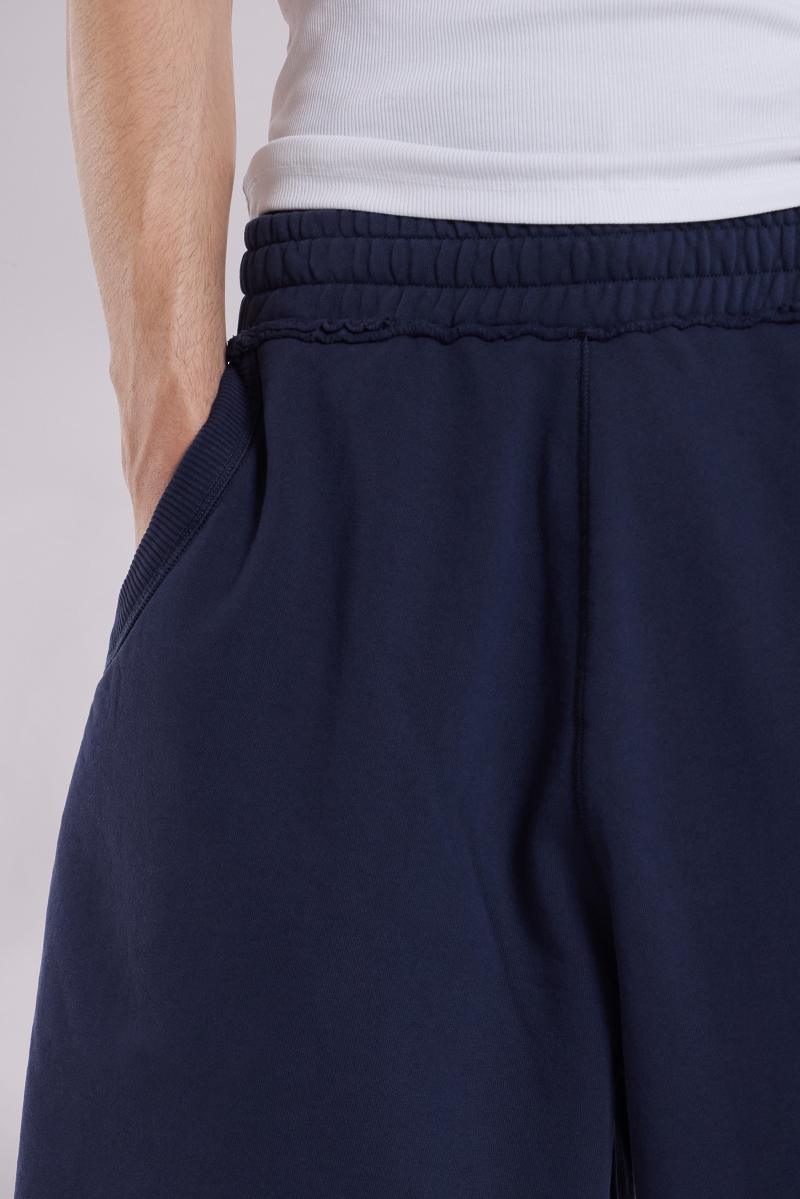 Jaded London Navy Monster Shorts Khaki