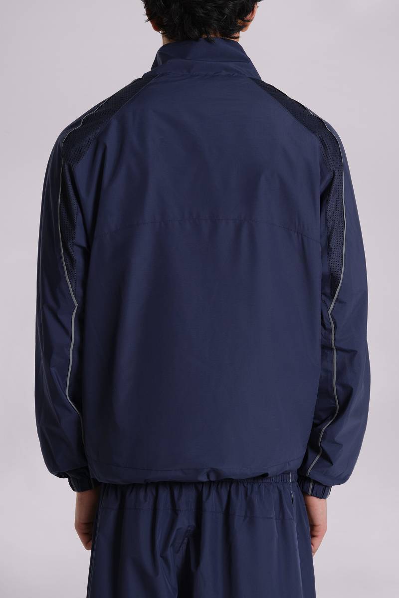 Jaded London Navy Vapor Tracksuit Top Navy