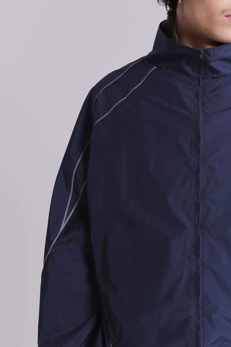 Jaded London Navy Vapor Tracksuit Top Navy