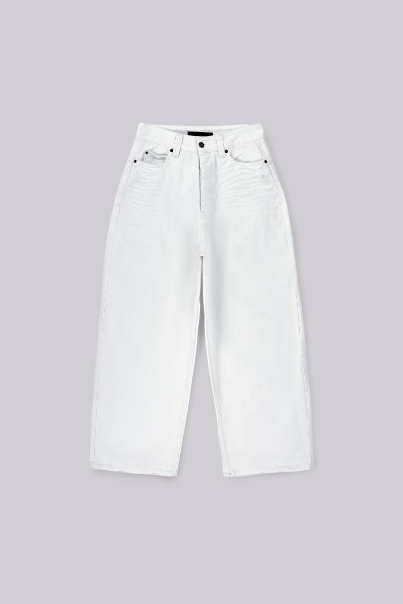 jaded london Off White XL Colossus Jeans White