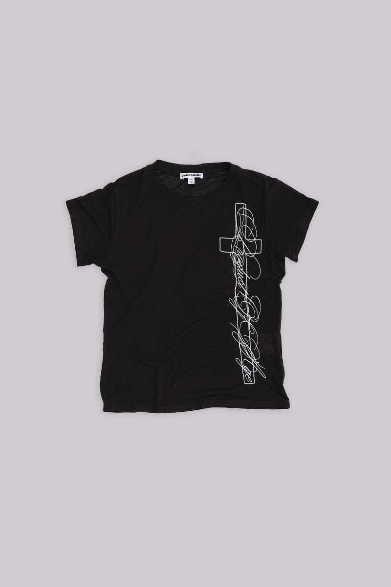 jaded london P.O.A. Black T Shirt Black
