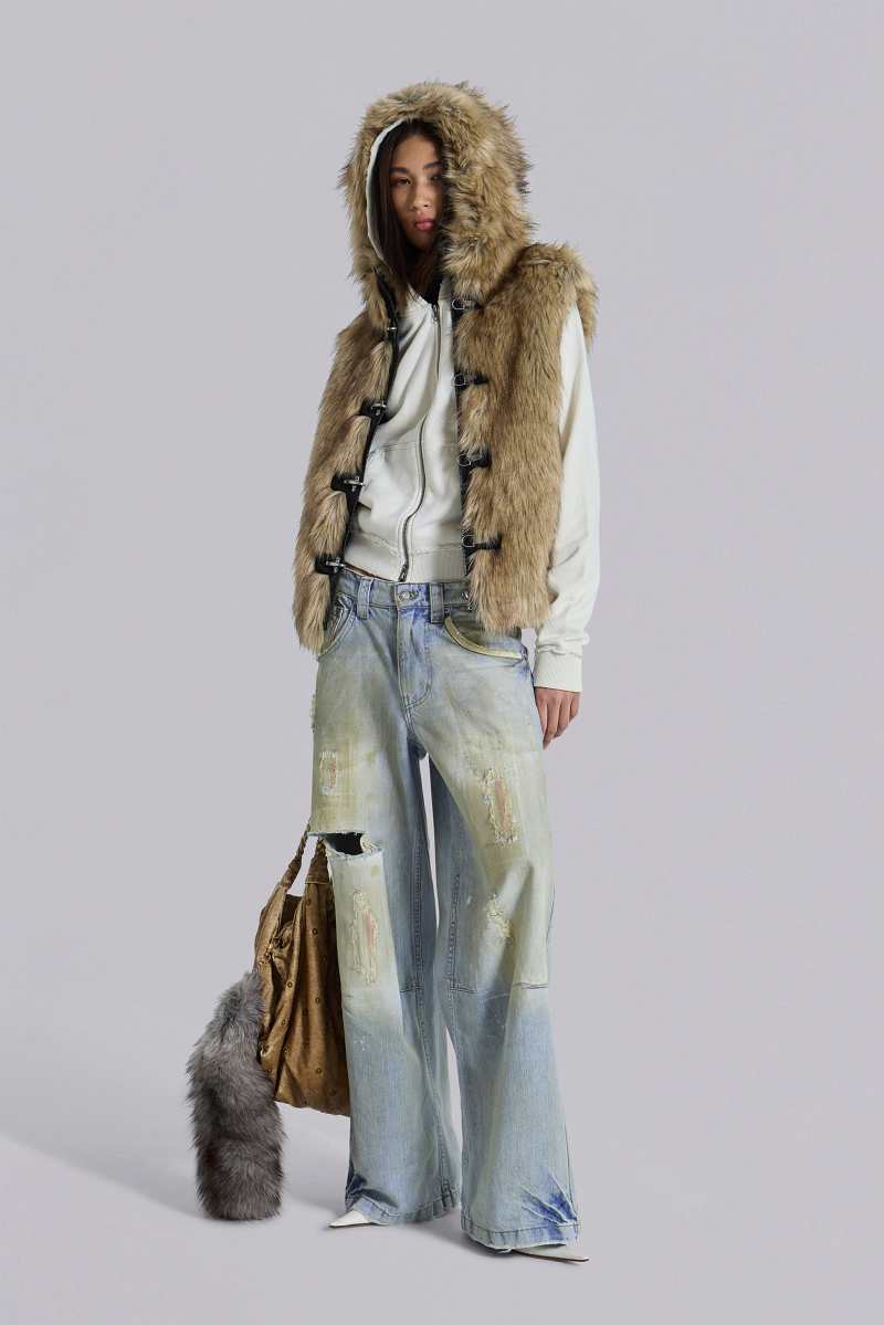 Jaded London Reef Dirty Wash Colossus Jeans Blue