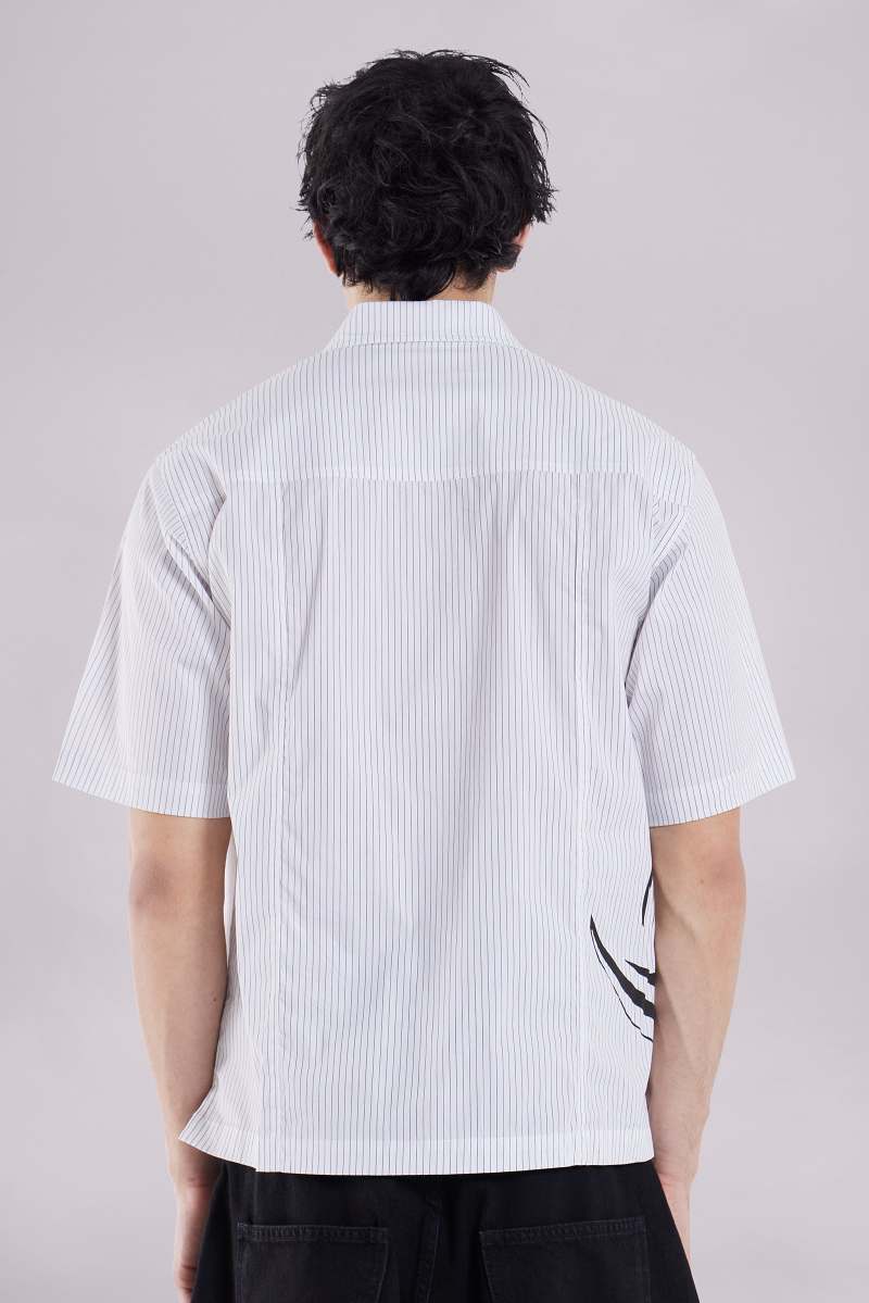 Jaded London Rune Shirt White/Black