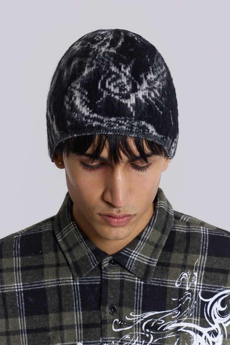 Jaded London Scorpion Beanie Black