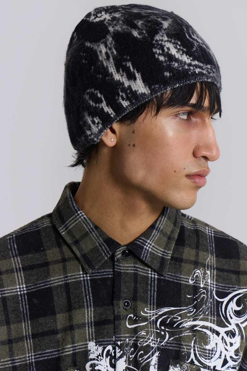 Jaded London Scorpion Beanie Black