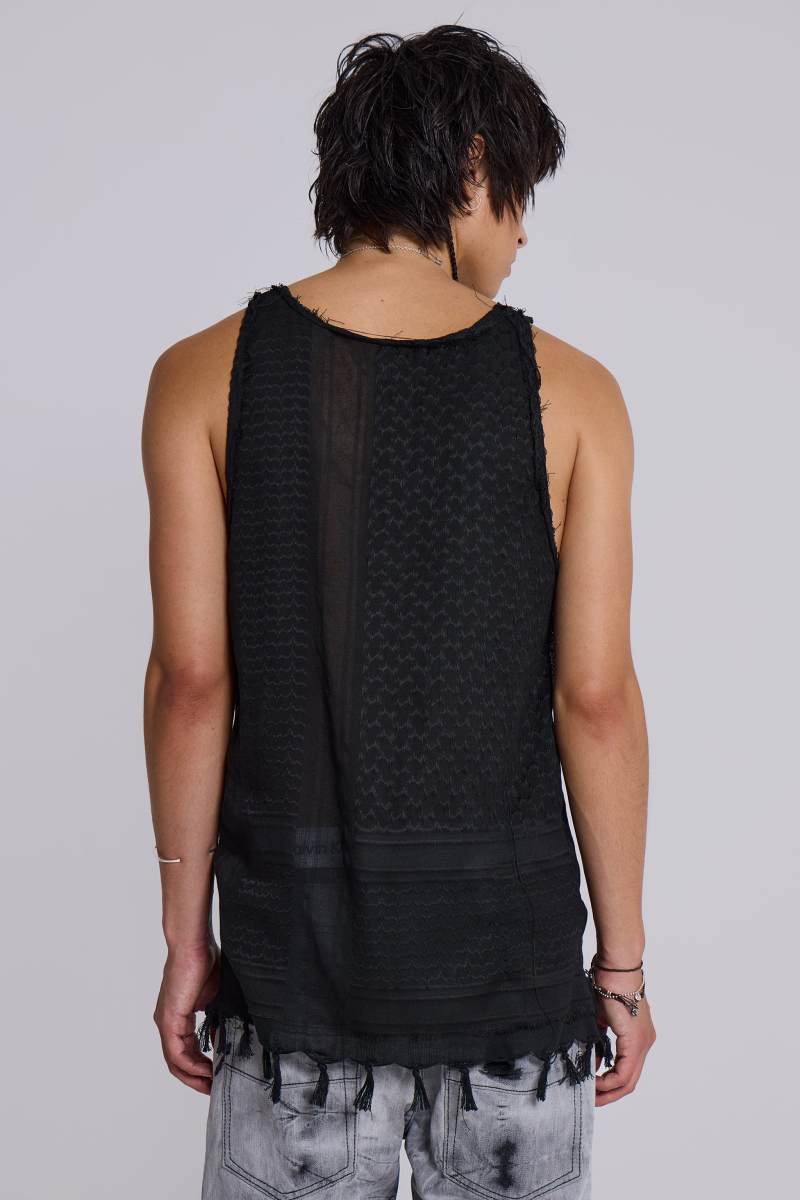 Jaded London Shibara Vest Black