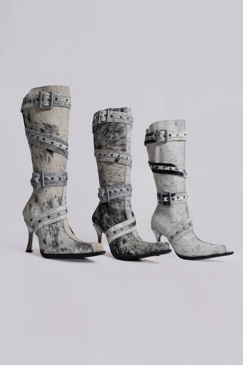 jaded london Spirit Assassin Boots Grey