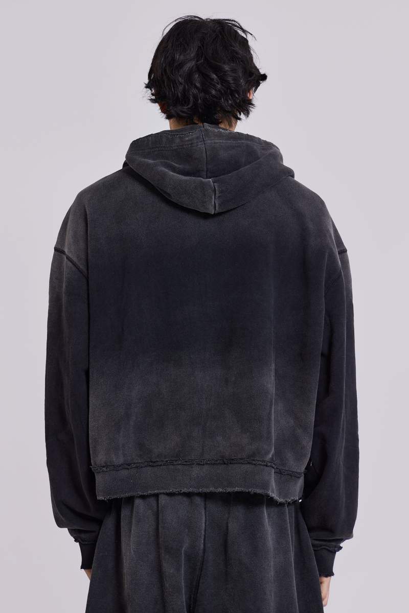 Jaded London Sporty Baggy Monster Hoodie Grey