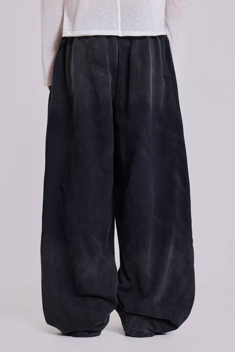 Jaded London Sporty Baggy Monster Joggers Grey