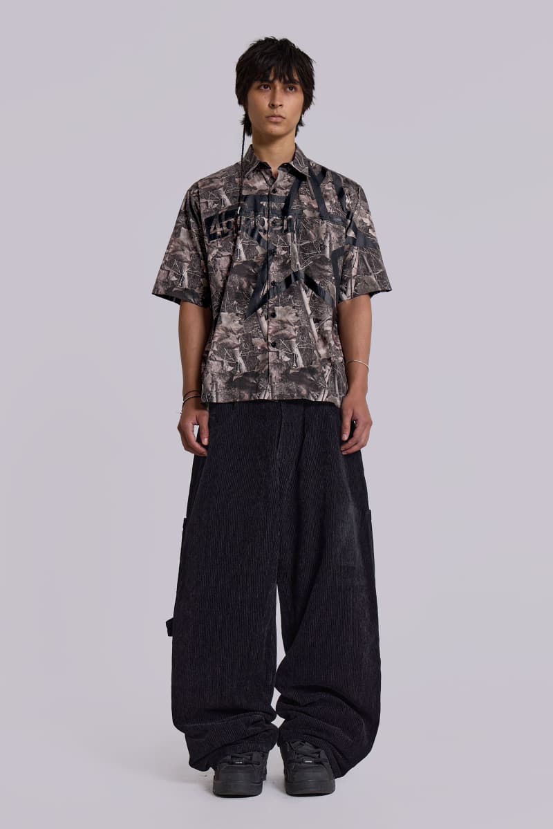 Jaded London Stealth Shirt Woodland