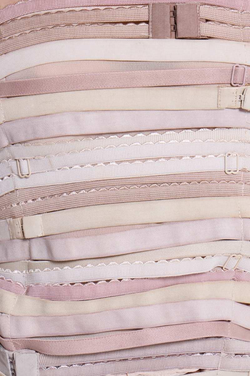 jaded london Strapped Up Corset Top Cream