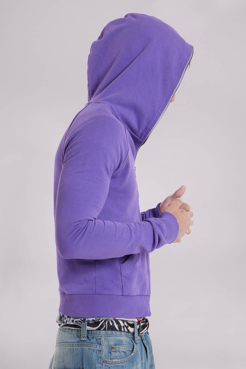 Jaded London Syrup Zip Up Hoodie Purple