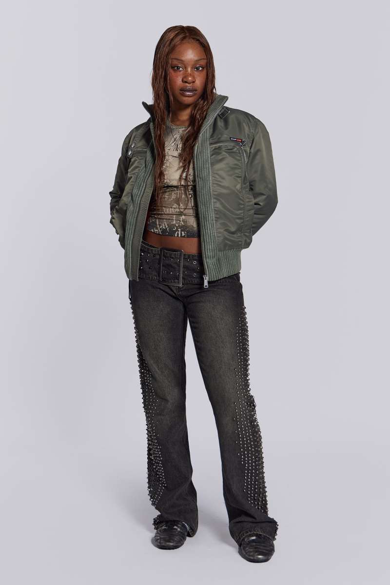 Jaded London Tank Jacket Khaki