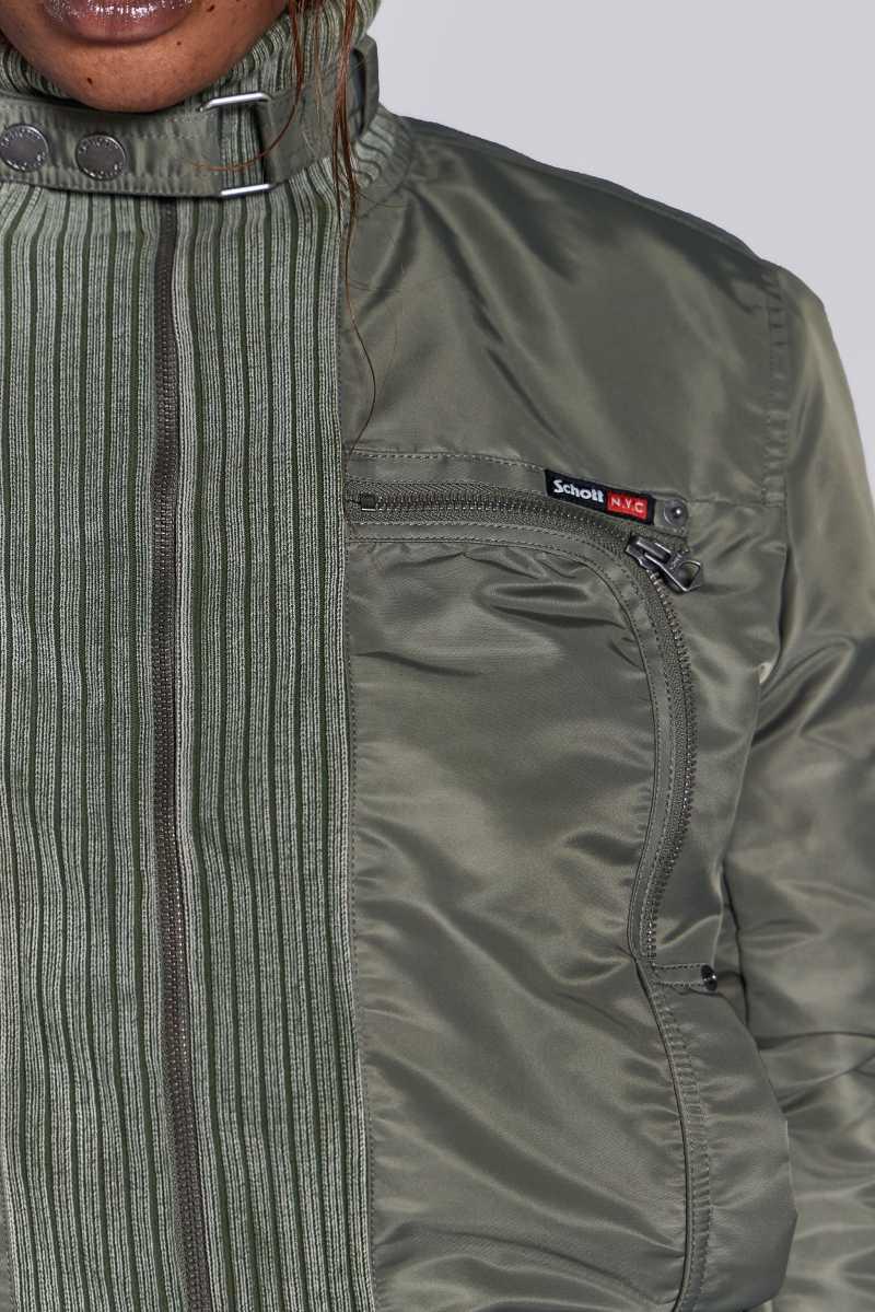 Jaded London Tank Jacket Khaki