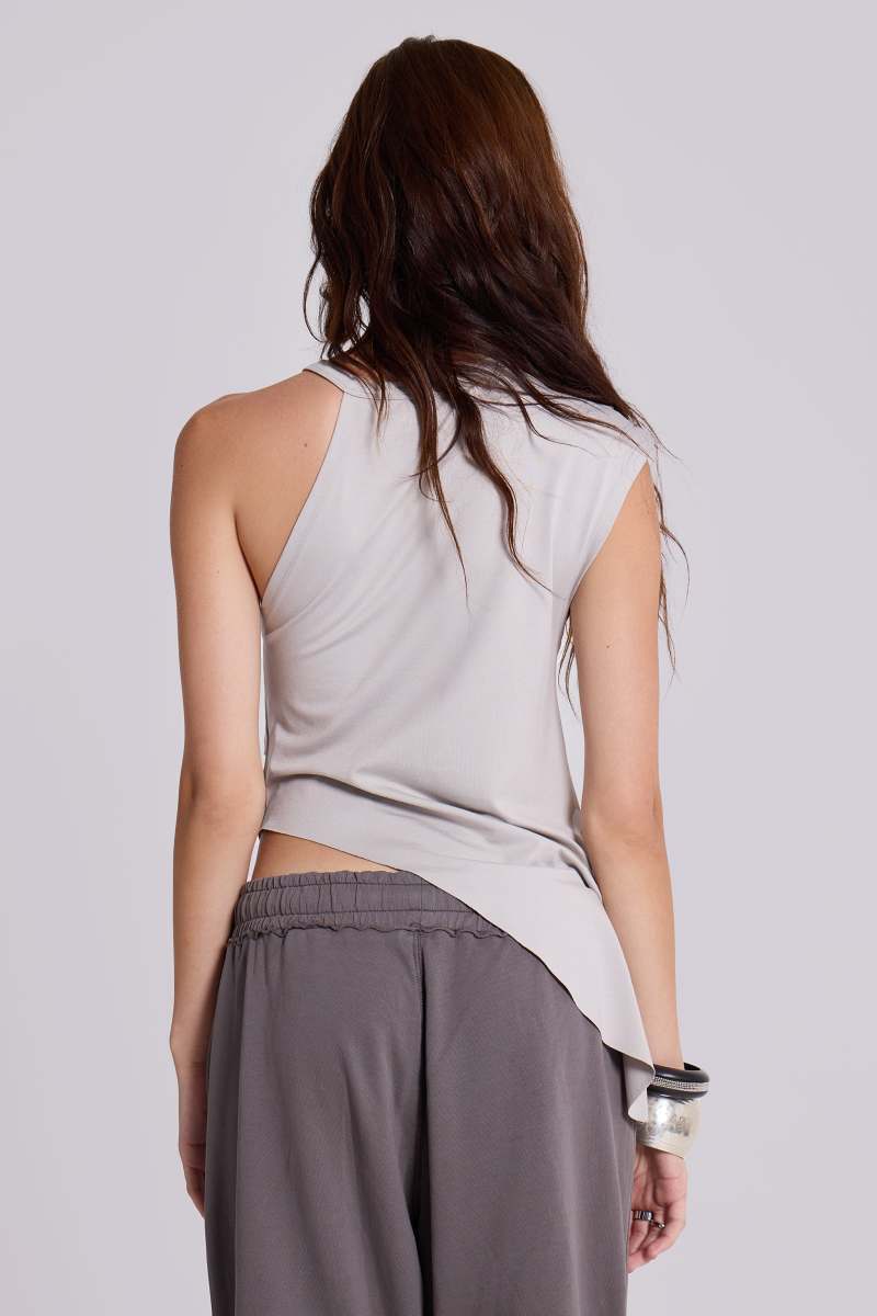 Jaded London Theodora Asymmetric Top Cream