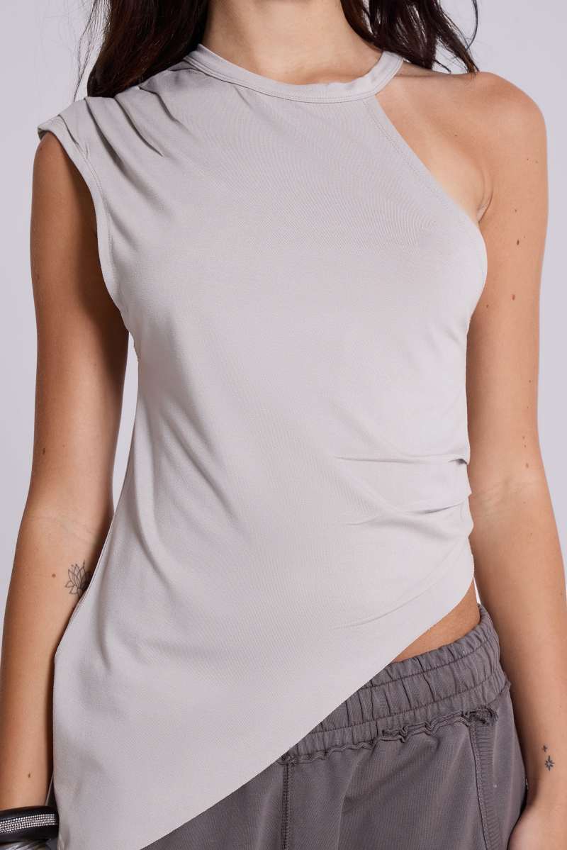 jaded london Theodora Asymmetric Top Cream