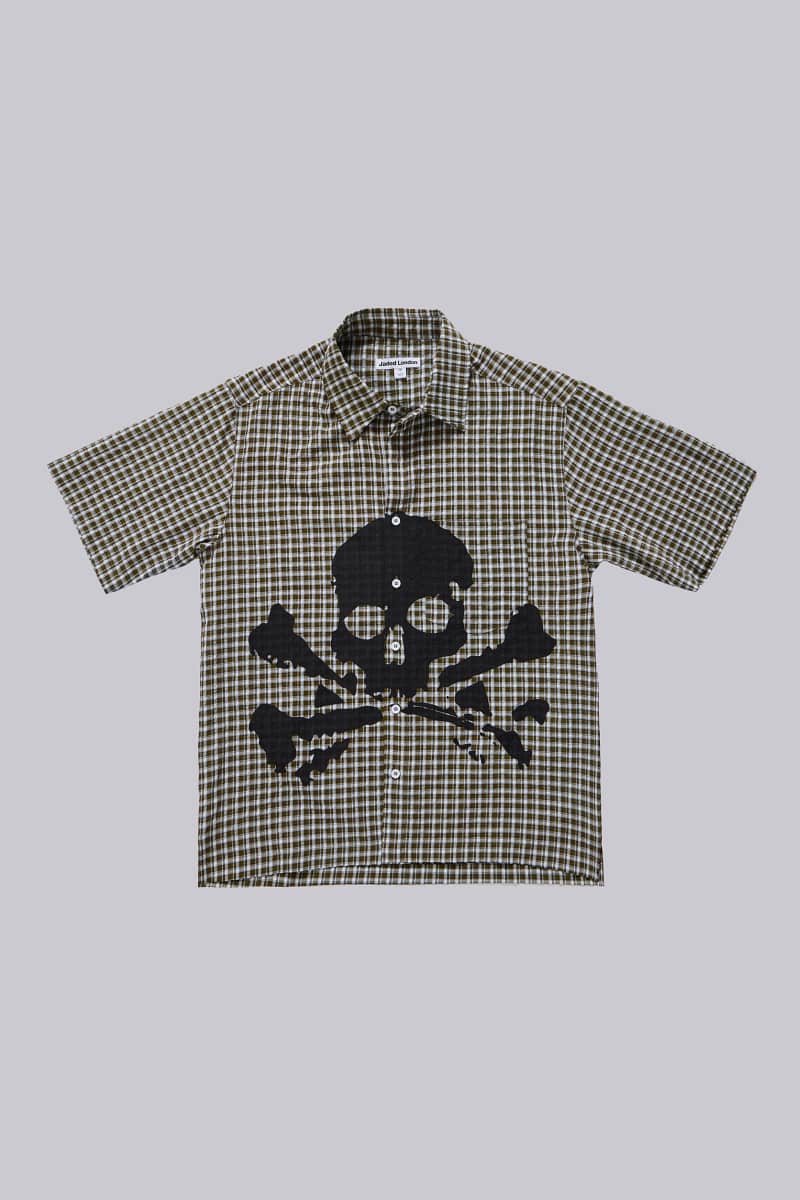 jaded london Wasted Check Shirt Green