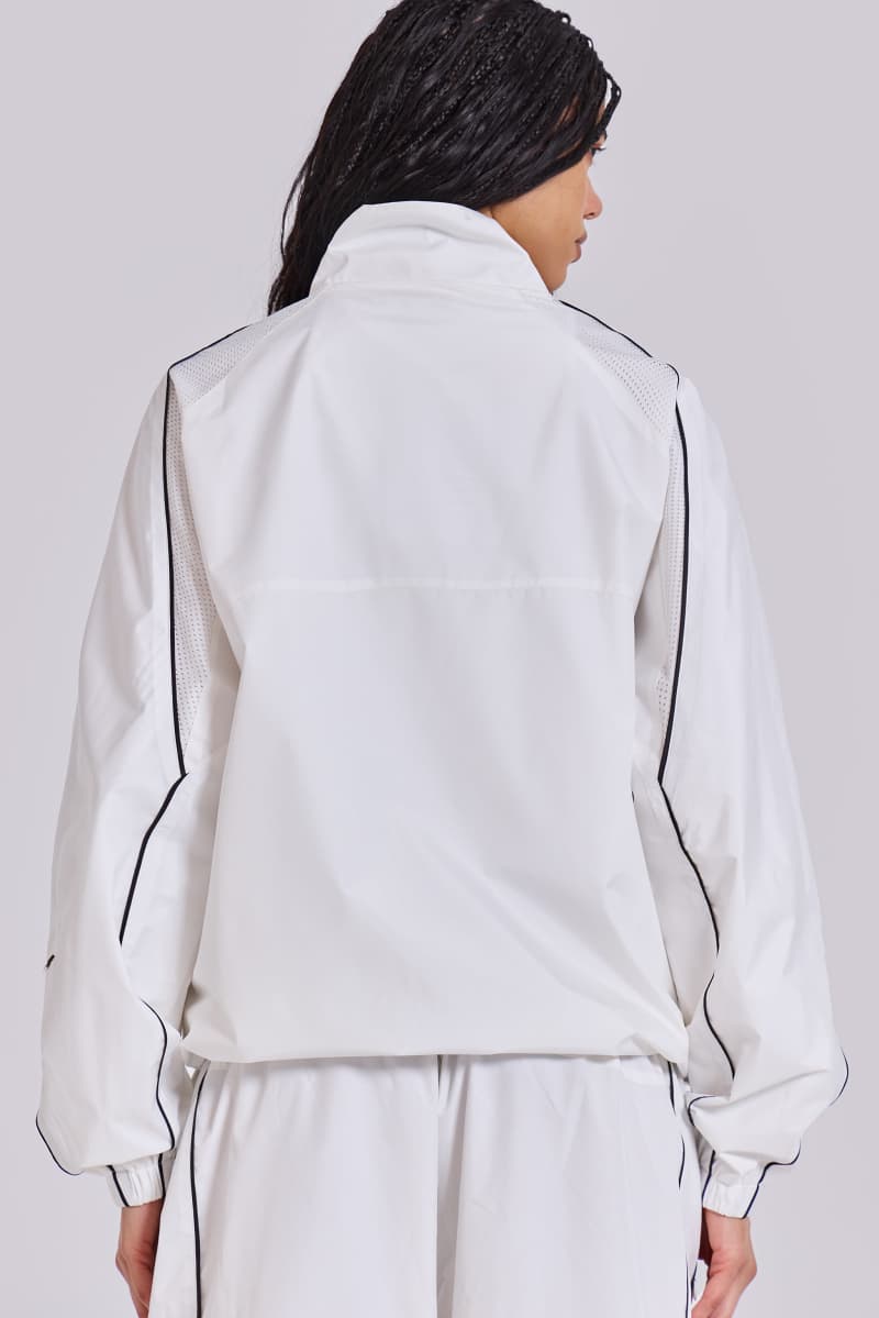 Jaded London White Vapor Tracksuit Top White