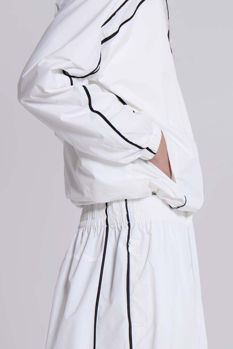 Jaded London White Vapor Tracksuit Top White