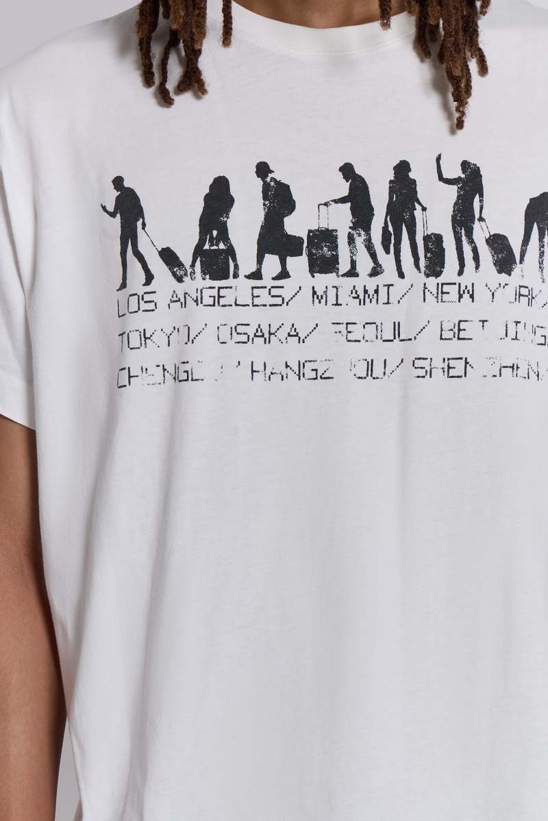 Jaded London World Tour T Shirt White