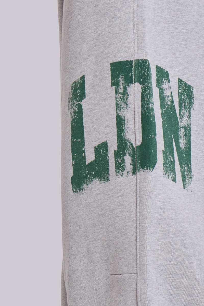 Jaded London LDN Print Grey Marl Monster Joggers Grey/Green Print