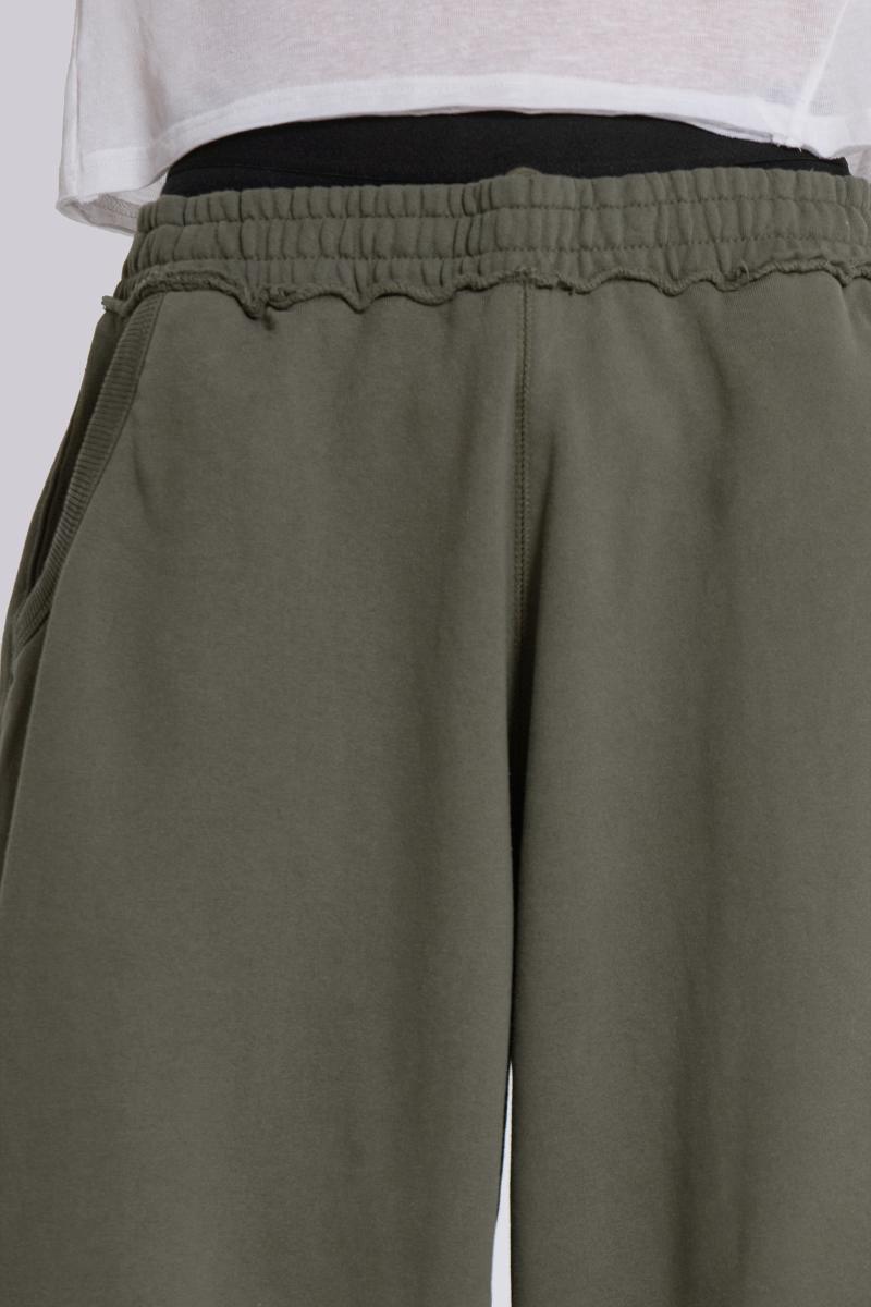 Jaded London Military Green Baggy Monster Joggers Green