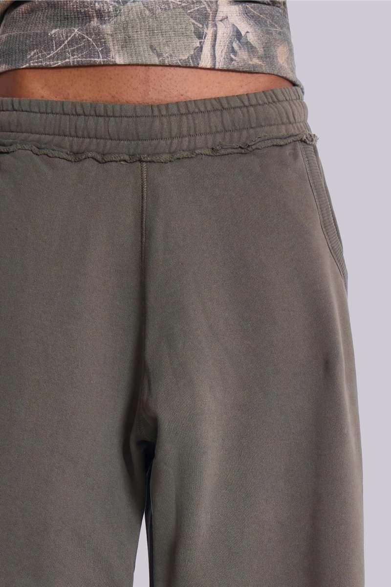 Jaded London Military Green Baggy Monster Joggers Khaki