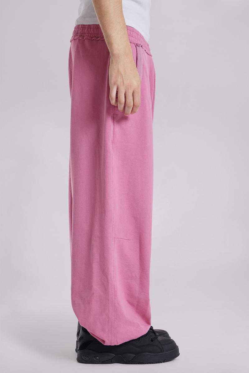 Jaded London Pink Baggy Cuffed Monster Joggers Grey
