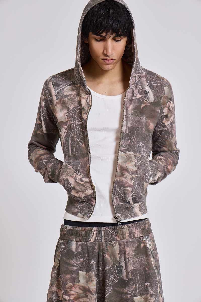 Jaded London Woodland Camo Mini Monster Hoodie Camo