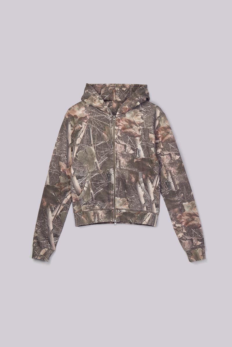 jaded london Woodland Camo Mini Monster Hoodie Camo