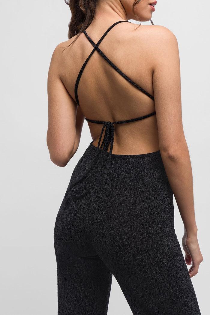 Jaded Rose Bella Open Back Jumpsuit. Sexy & Elegant