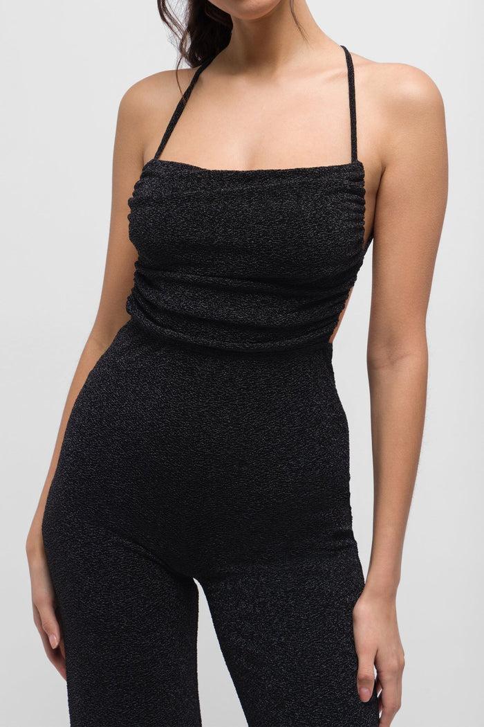 Jaded Rose Bella Open Back Jumpsuit. Sexy & Elegant